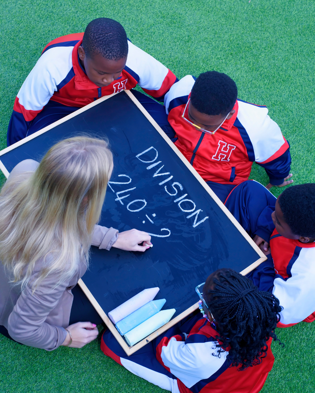 Learning together outdoors